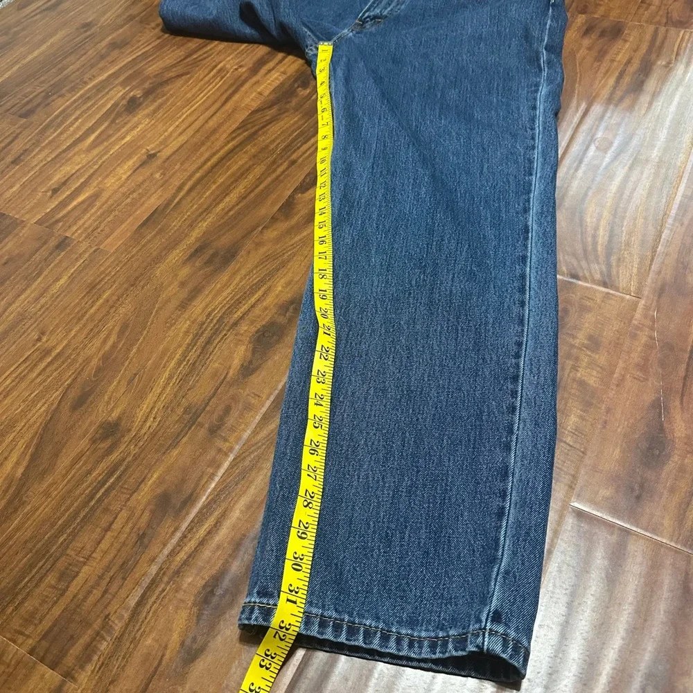 Levis‎ 550 Relaxed Fit Tapered Leg Blue Denim Jeans Mens 38x32 Medium Wash Y2K
